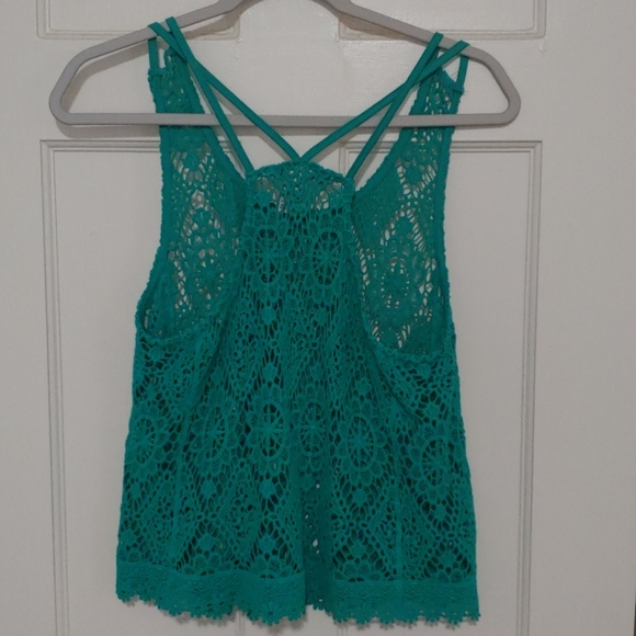 American Rag Lace Top Sz M - Picture 2 of 3